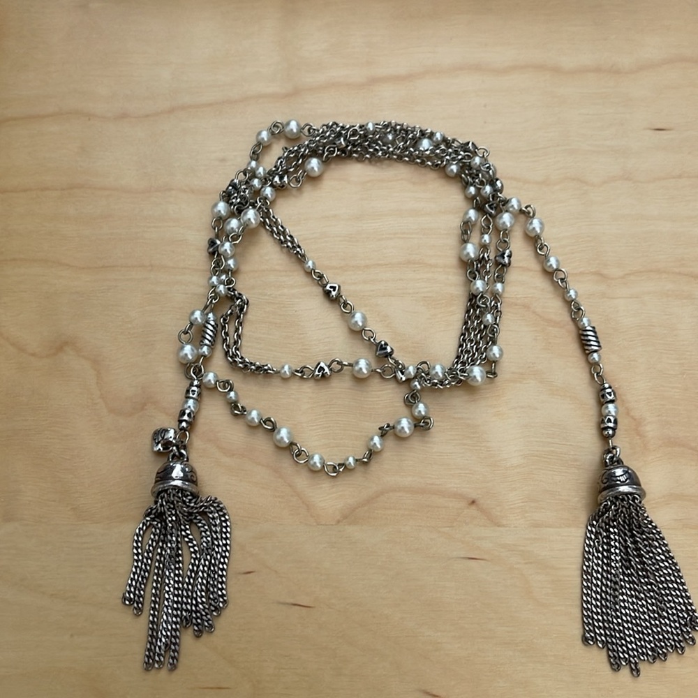 Long Brighton Wrap Around Necklace